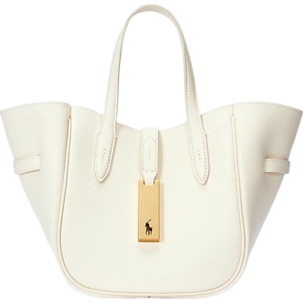 borse tote Polo Ralph Lauren bianco