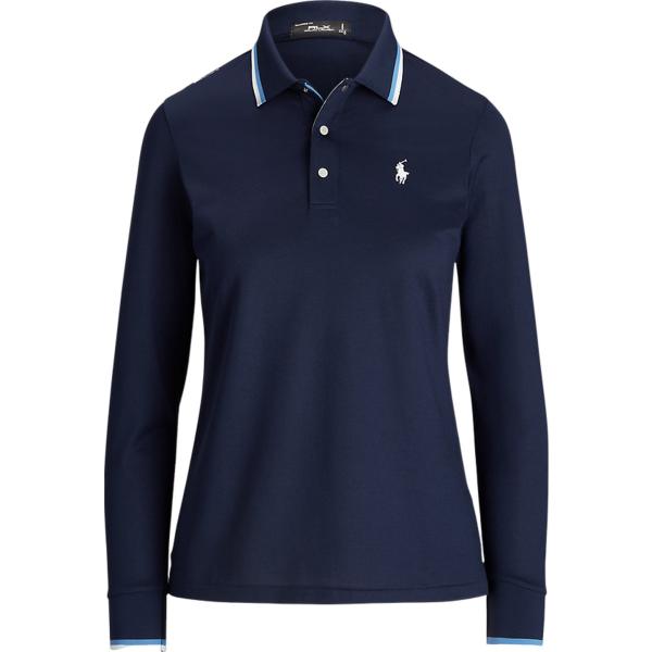 polo Rlx blu a righe