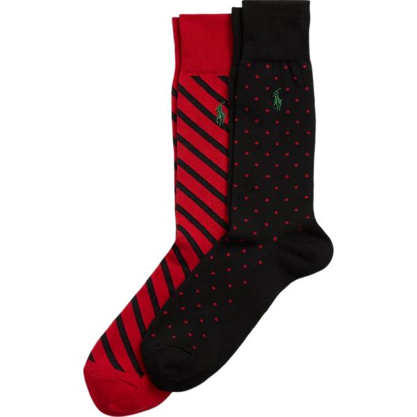 calzini Polo Ralph Lauren nero a righe