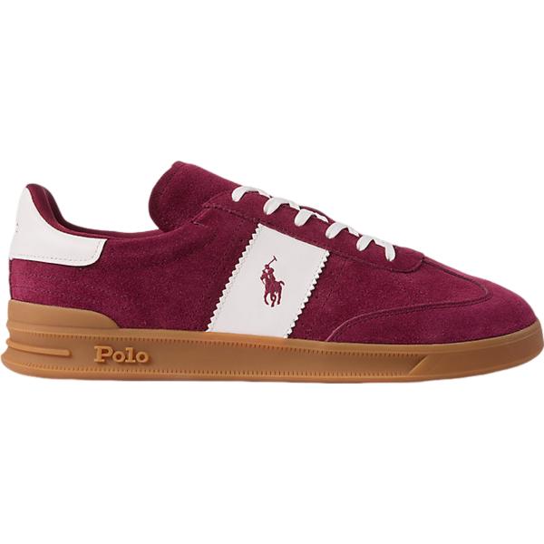 sneakers Polo Ralph Lauren rosso a righe