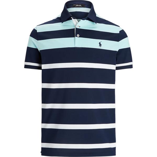 polo Rlx blu a righe