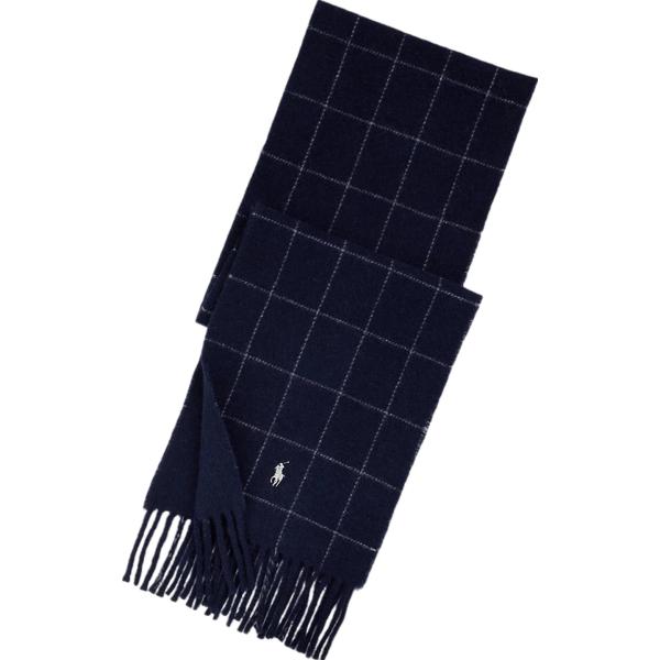 sciarpe Polo Ralph Lauren blu scozzese