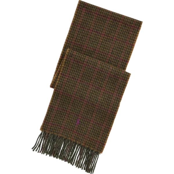 sciarpe Polo Ralph Lauren marrone scozzese