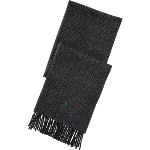 sciarpe Polo Ralph Lauren nero scozzese