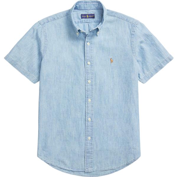 camicie Polo Ralph Lauren blu