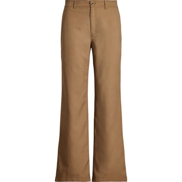 pantaloni Lauren marrone