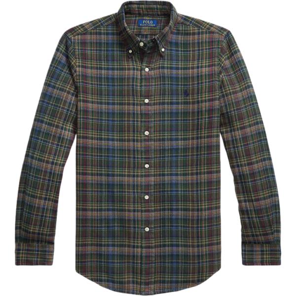 camicie Polo Ralph Lauren grigio scozzese