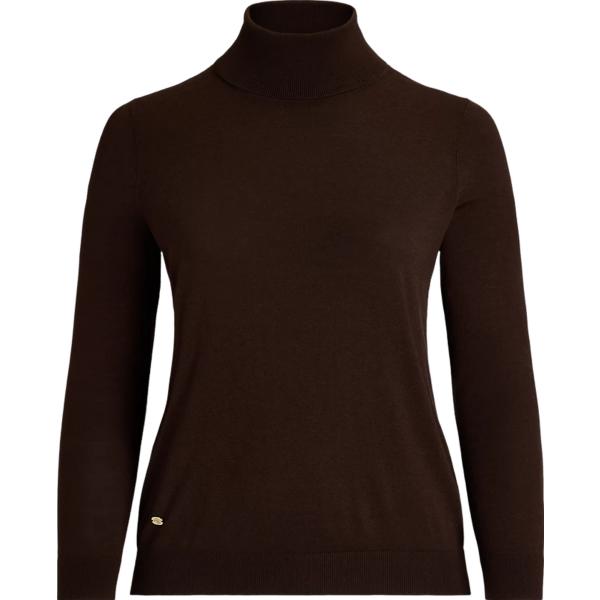 maglieria Lauren Curve marrone