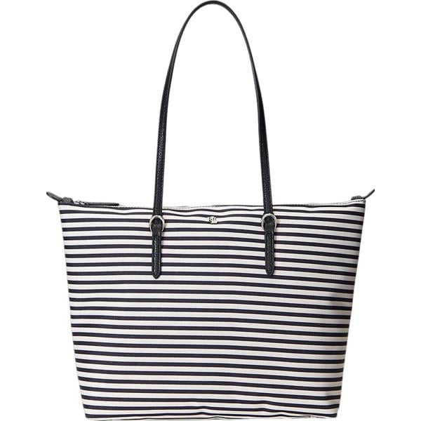 borse tote Lauren multicolore a righe
