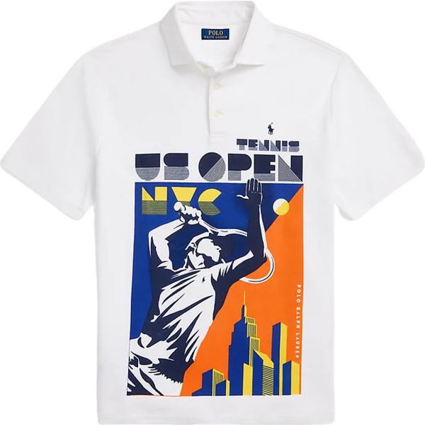 polo Polo Ralph Lauren bianco con stampe