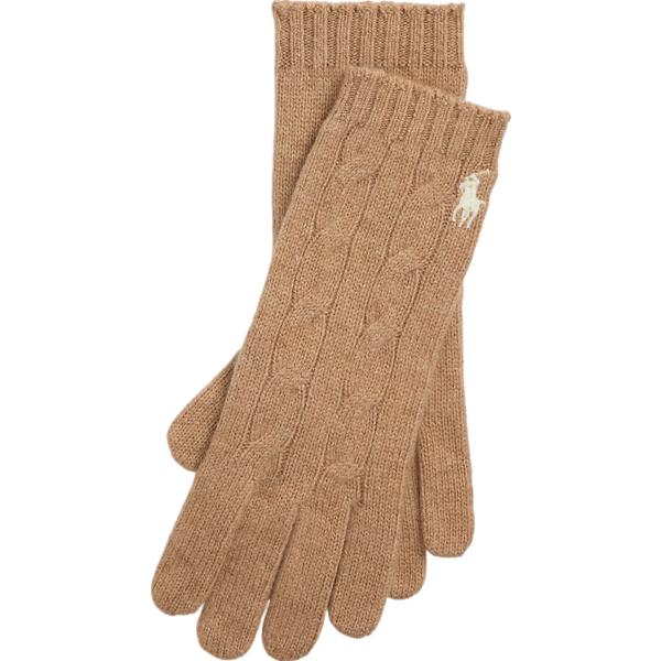 guanti Polo Ralph Lauren marrone