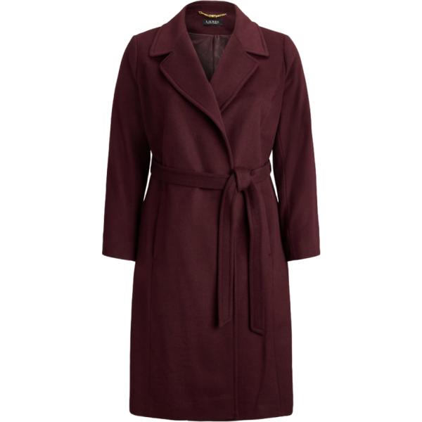cappotti Lauren Curve marrone