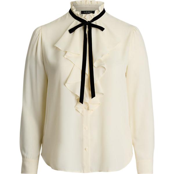 camicie Lauren Curve bianco
