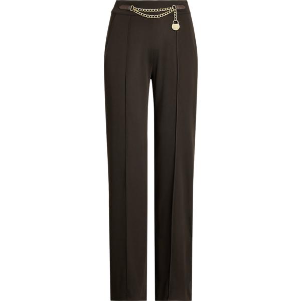 pantaloni Lauren marrone