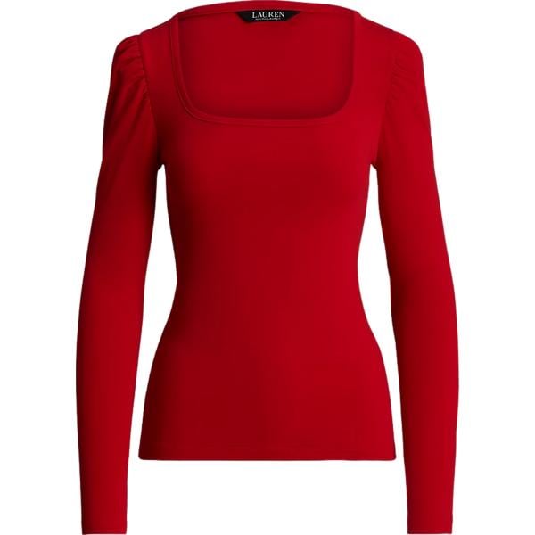 t-shirt Lauren rosso