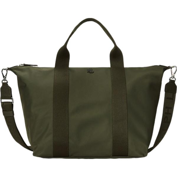 borse tote Lauren verde