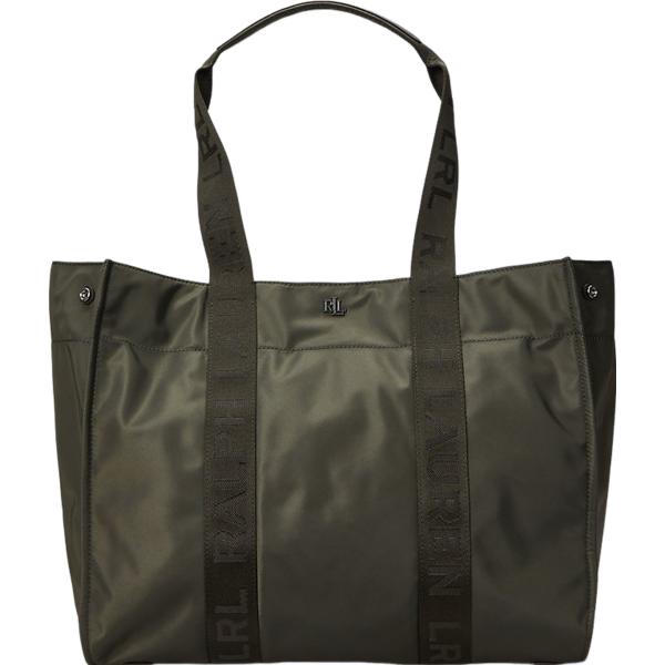 borse tote Lauren nero con stampe