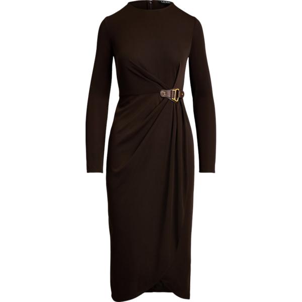 vestiti Lauren Petite marrone