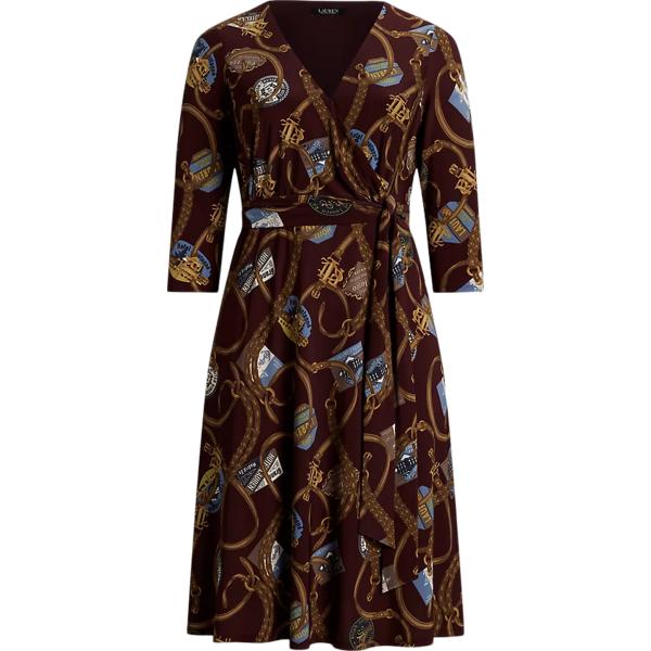 vestiti Lauren Curve nero con stampe