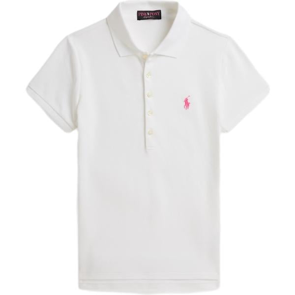 Polo da donna in bianco avorio Polo Ralph Lauren
