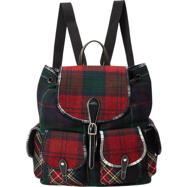 zaini Polo Ralph Lauren nero scozzese