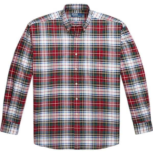 camicie Polo Ralph Lauren grigio scozzese