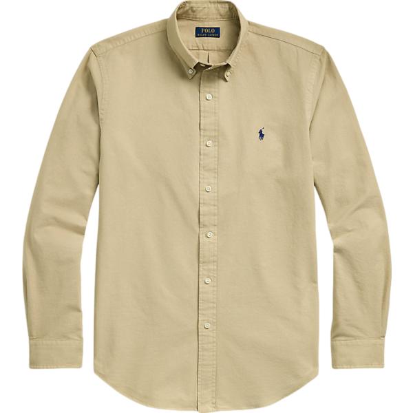 camicie Polo Ralph Lauren marrone