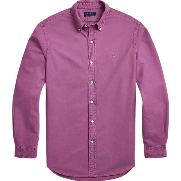 camicie Polo Ralph Lauren viola