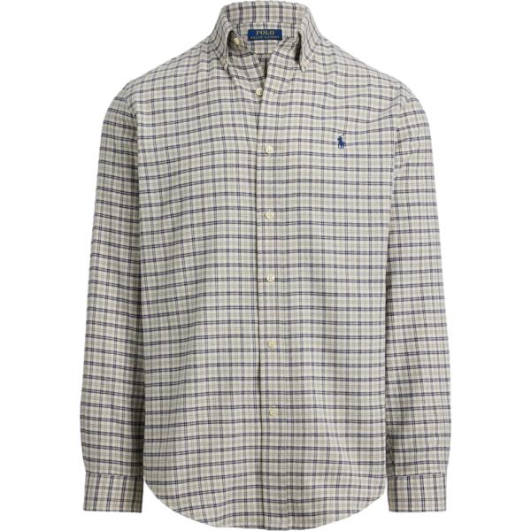 camicie Polo Ralph Lauren grigio scozzese