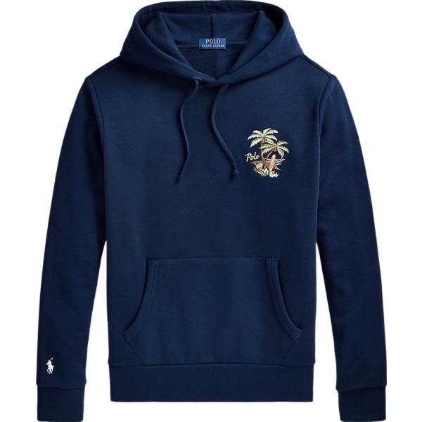 felpe con cappuccio Polo Ralph Lauren blu a fiori