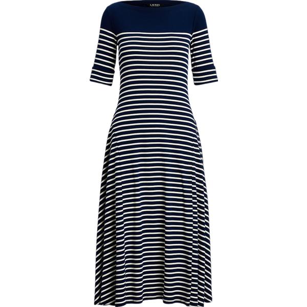 vestiti Lauren blu a righe