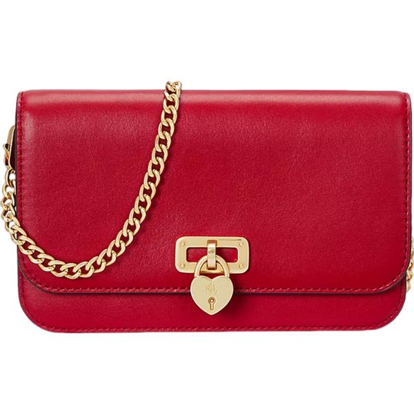 portafogli Lauren rosso