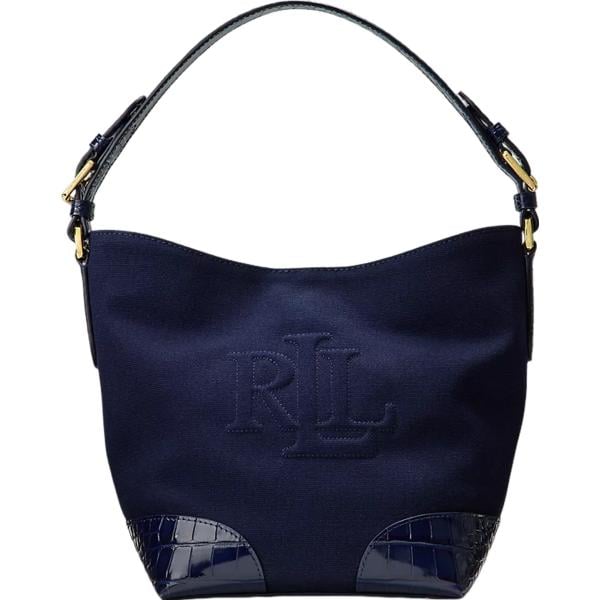 borse a secchiello Lauren blu