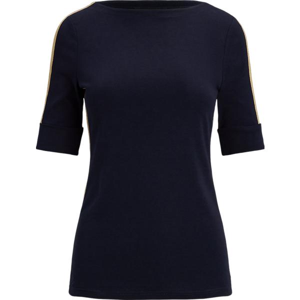 t-shirt Lauren Petite blu