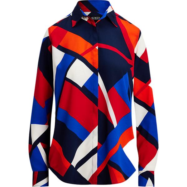 camicie Lauren multicolore con stampe
