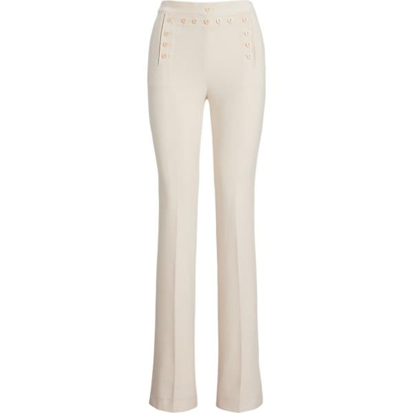 pantaloni Lauren bianco