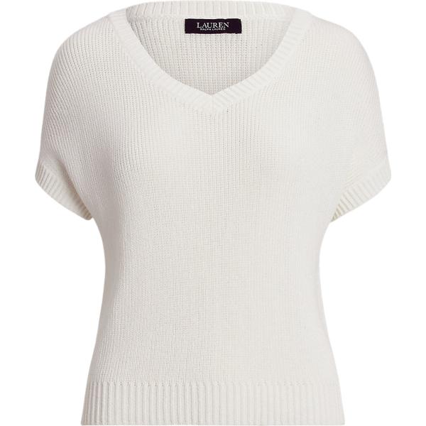 t-shirt Lauren bianco