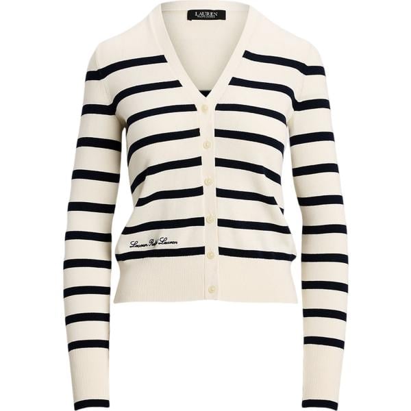cardigans Lauren bianco a righe
