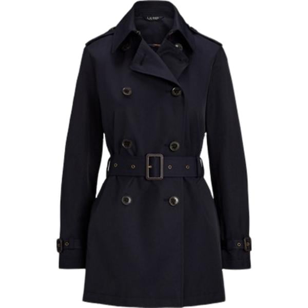 trench Lauren blu