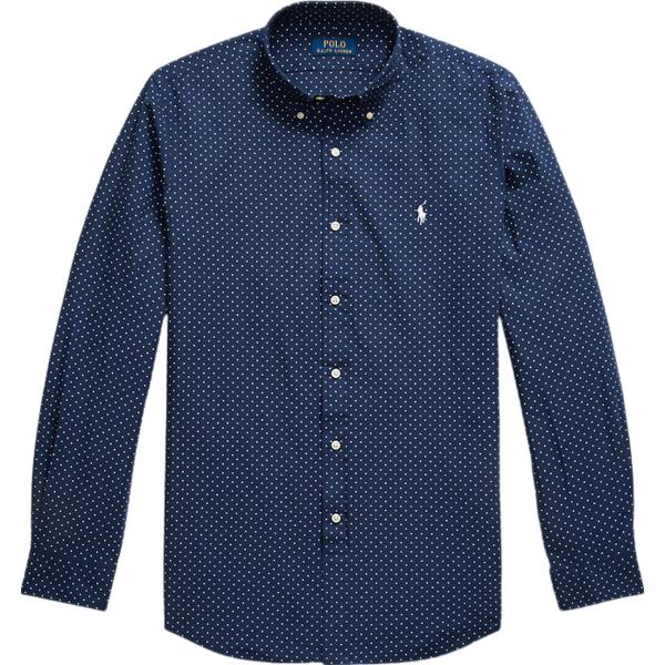 camicie Polo Ralph Lauren blu a pois