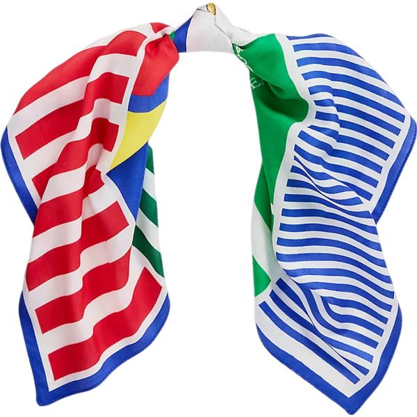 foulard Polo Ralph Lauren multicolore a righe