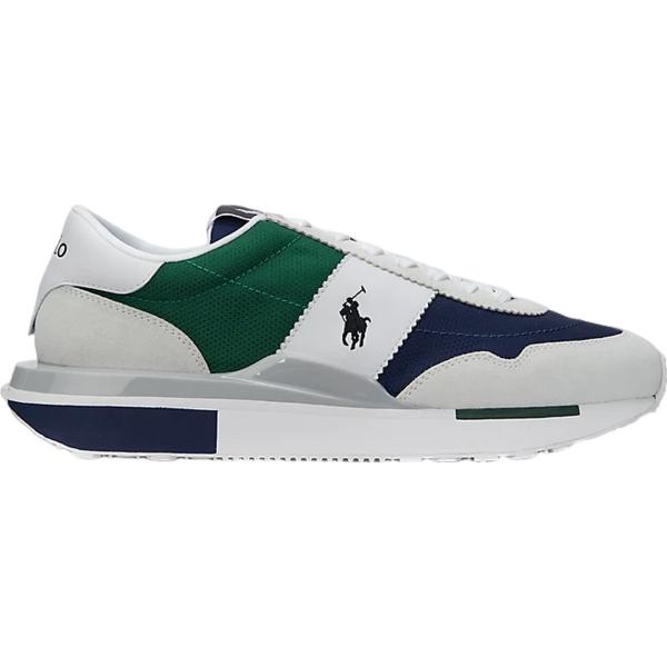 sneakers Polo Ralph Lauren bianco a righe