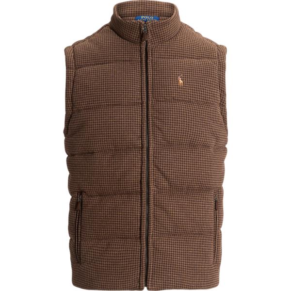 maglieria Polo Ralph Lauren marrone pied de poule
