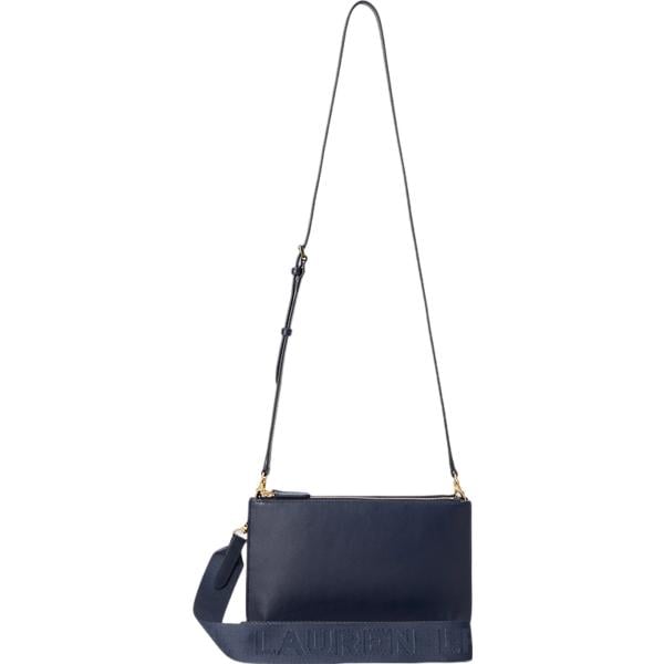 borse a tracolla Lauren blu con stampe