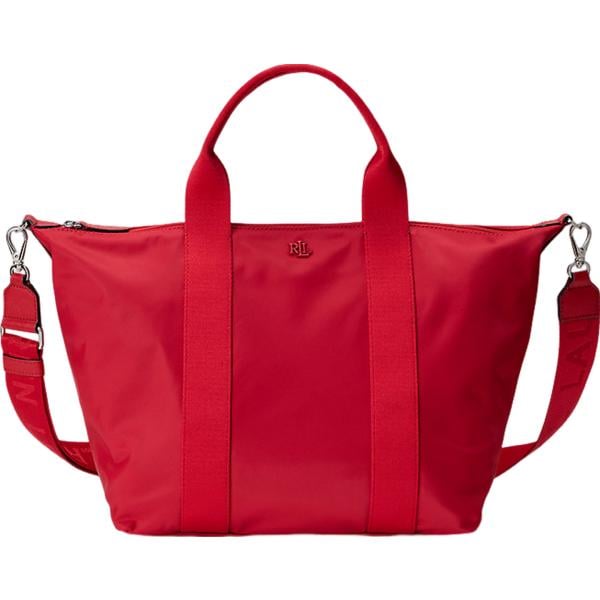 borse tote Lauren rosso