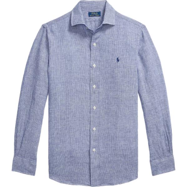 camicie Polo Ralph Lauren grigio