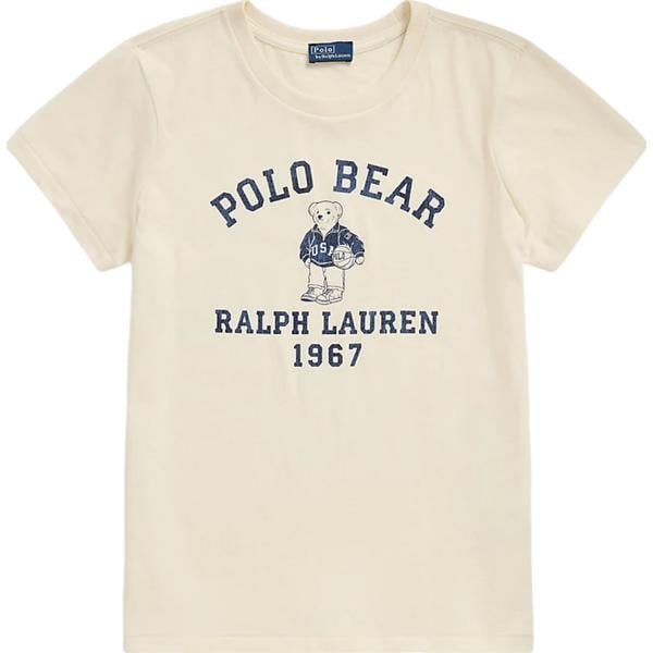 t-shirt Polo Ralph Lauren bianco con stampe