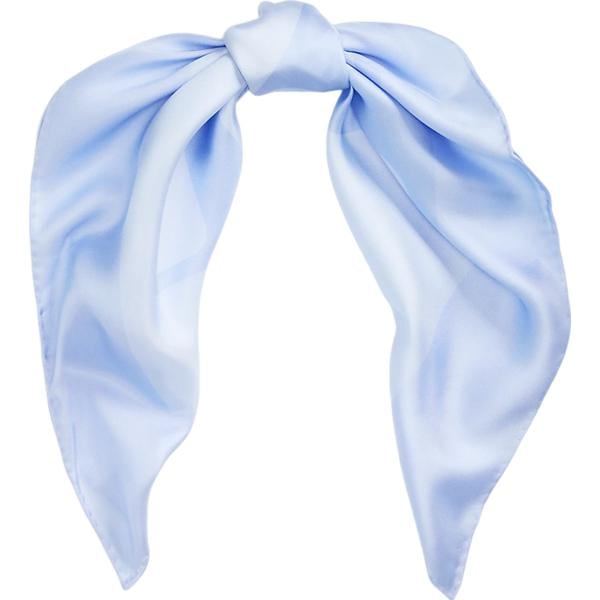 foulard Lauren blu con stampe