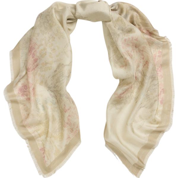 foulard Lauren bianco a fiori