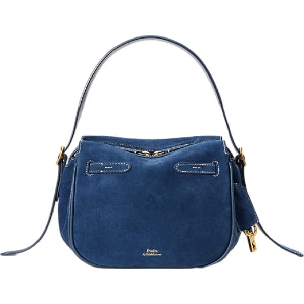 borse a mano Polo Ralph Lauren blu